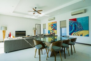 Dining - Villa Destiny, 4 Bed Private Pool, Near Beaches (Tambon Rawai)