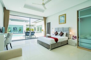 Iron/ironing board, WiFi, bed sheets - Villa Destiny, 4 Bed Private Pool, Near Beaches (Tambon Rawai)