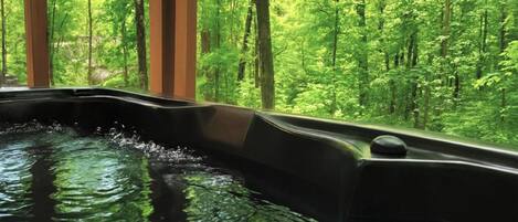 Baignoire à remous extérieure