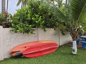 Terrace/patio - Book our 7 bedrooms beach resort for celebration ! (Chacarita)