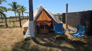 Overnatningsstedets område