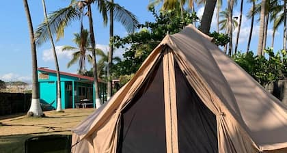 Beachfront Glamping Tent