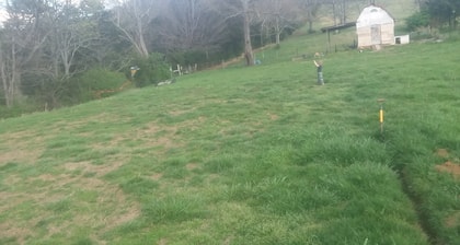 Welcoming 3-bedroom campground with AC in charming Georgetown