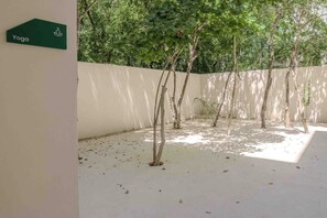 Enceinte de l’hébergement