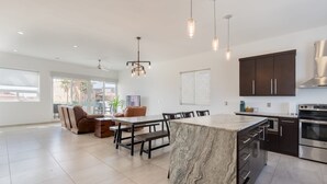 Private kitchen -  6-bedroom 6 bath house within 3min walk to the beach in peaceful las Conchas  (Puerto Peñasco)