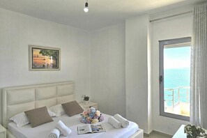 1 bedroom, iron/ironing board, free WiFi, bed sheets - Panorama View Apartment In Saranda - 271, Sarandë, Albania (Sarandë)