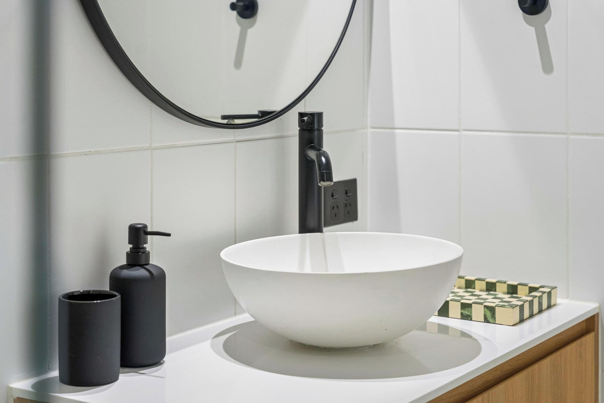 Departamento, 2 habitaciones, balcón, vista al océano | Baño