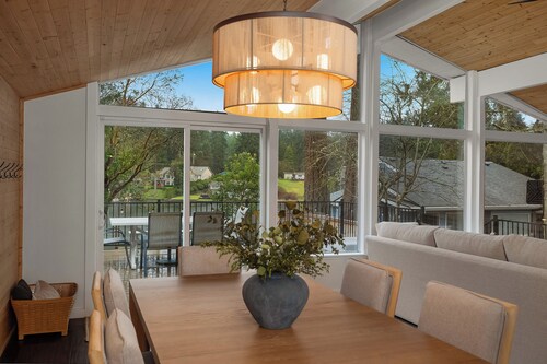 Long Lake Waterfront Retreat with Private Dock and AC