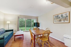 TV - Four Season Condo:  ski, hike, golf & seasonal pool (Warren)