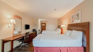 Free WiFi, bed sheets