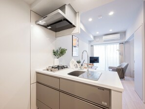 Private kitchen - Dash Living Shinjuku Sanchome Syforme (Shinjuku City)