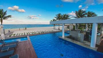 Apartment, 2 Bedrooms, Accessible, Balcony | Pool | Outdoor pool
