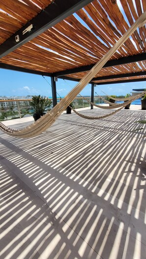 Apartment, 2 Bedrooms, Accessible, Balcony | Terrace/patio - Beautiful PH in Front of the Marina (Punta Sam)
