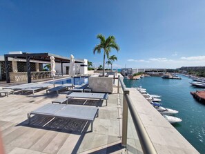 Apartment, 2 Bedrooms, Accessible, Balcony | Pool | Outdoor pool - Beautiful PH in Front of the Marina (Punta Sam)