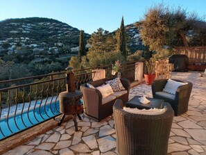 Terrace/patio - Villa for 4 guests with private pool and terrace, in a peaceful setting – La Londe-les-Maures (LA LONDE LES MAURES)