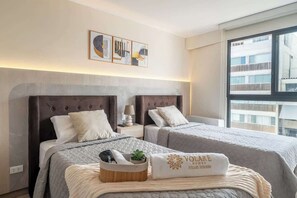 2 dormitorios, tabla de planchar con plancha, wifi y ropa de cama