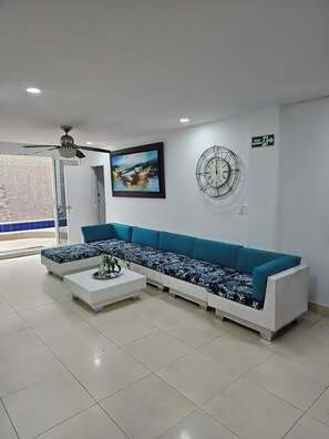 Interior - 3BR Private Home with Pool in Manga Near Getsemani & Historic Center (Cartagena de Indias)