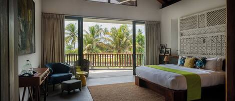 Villa, 5 habitaciones, vista a la playa