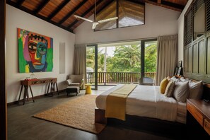 Villa, 5 habitaciones, vistas a la playa | Escritorio, espacio para trabajar con un portátil, wifi gratis