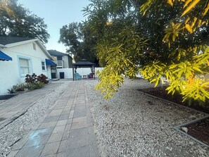 Property grounds - Lovely 2-bedroom house with AC in charming Tampa (Tampa)