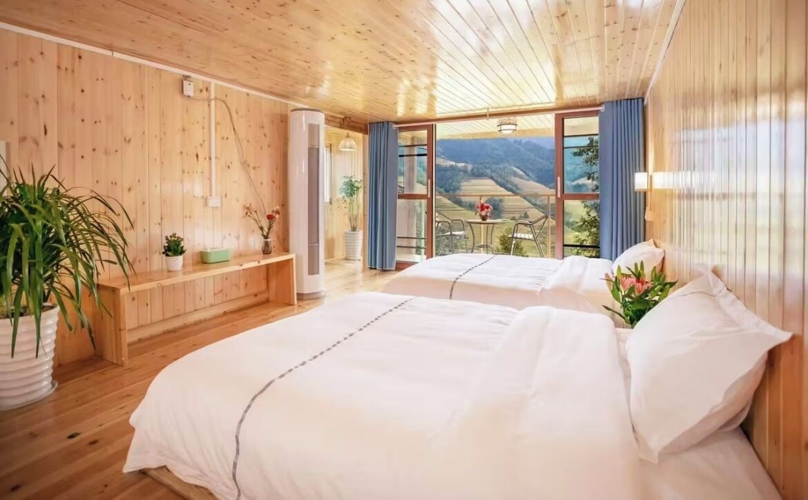 Classic-Zweibettzimmer, Bergblick | Kostenloses WLAN