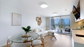 Living area - Waterfront, Pool, Balcony, Prime Location (The Entrance)