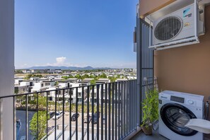 Comfort Studio, 1 Bedroom, Balcony, Courtyard View | Balcony view - Skypark Celeste Laguna by TropicLook (Choeng Thale)