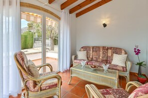 TV, fireplace, ping pong - Elvi 6 pax - Javea, Costa Blanca (Javea)
