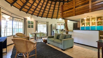 Comfort-chalet | Oleskelualue