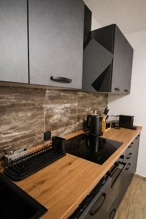 Private kitchen - Large Apartment near Plitvice – Terrace, BBQ & Privacy (Sadilovac)