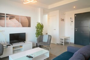 Living room - Penthouse Balcon del Mar Deluxe 4 (Nerja)