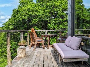 Terrace/patio - 1 bedroom accommodation in Doddiscombsleigh, near Exeter (Doddiscombsleigh, near Exeter)