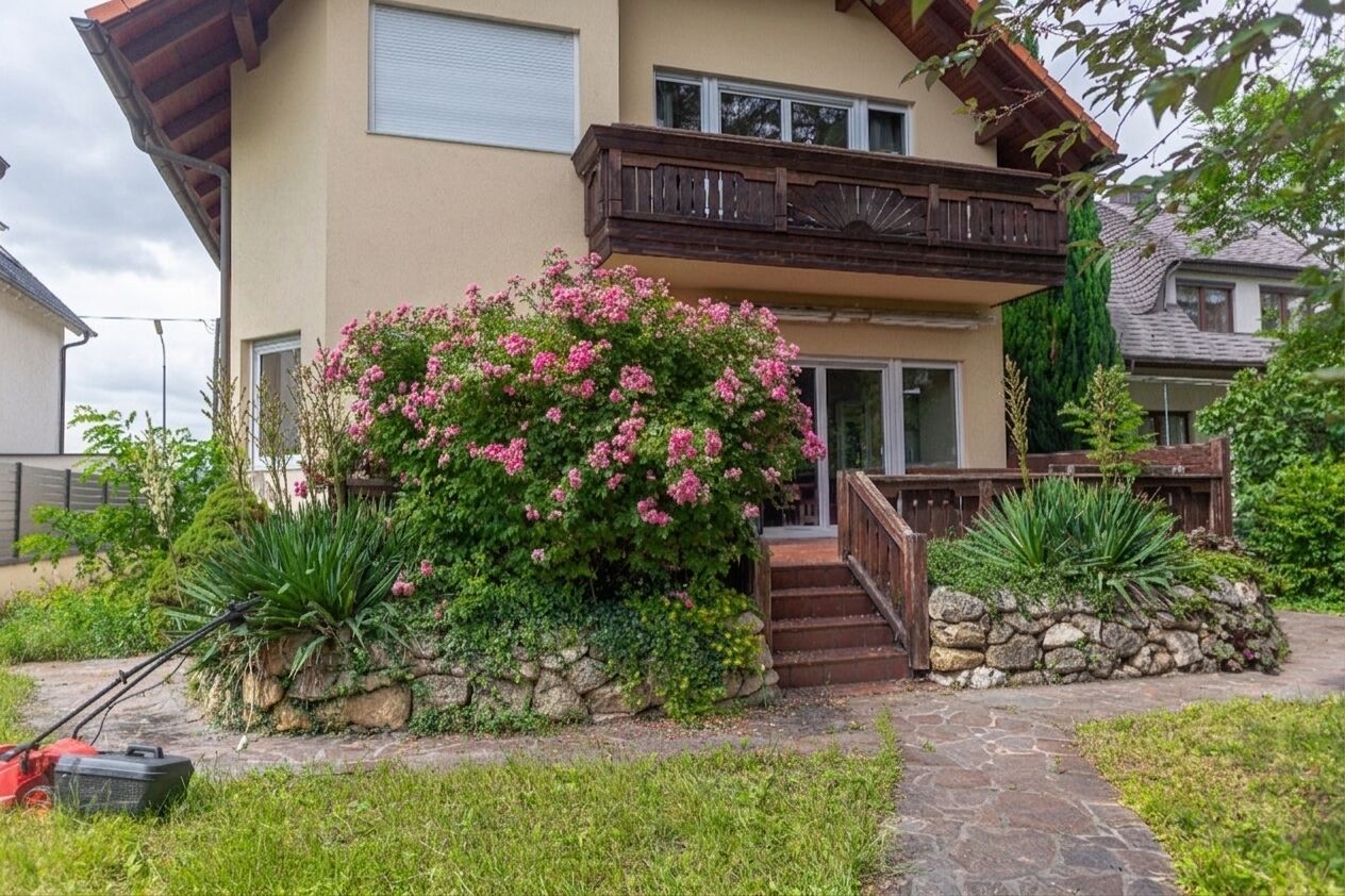 Blick auf den Garten