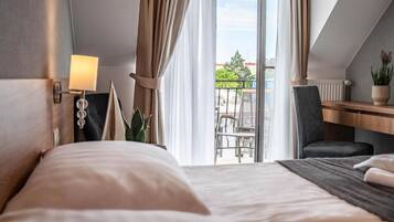 Doppelzimmer, Balkon | Zimmersafe