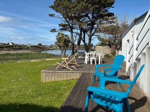 Terrace/patio - Poull Kansot - Maison de charme avec vue sur l'Aber (Landéda)