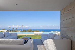 Terrace/patio - Oliva Doro Villa, Sunset Gaze (Chania)