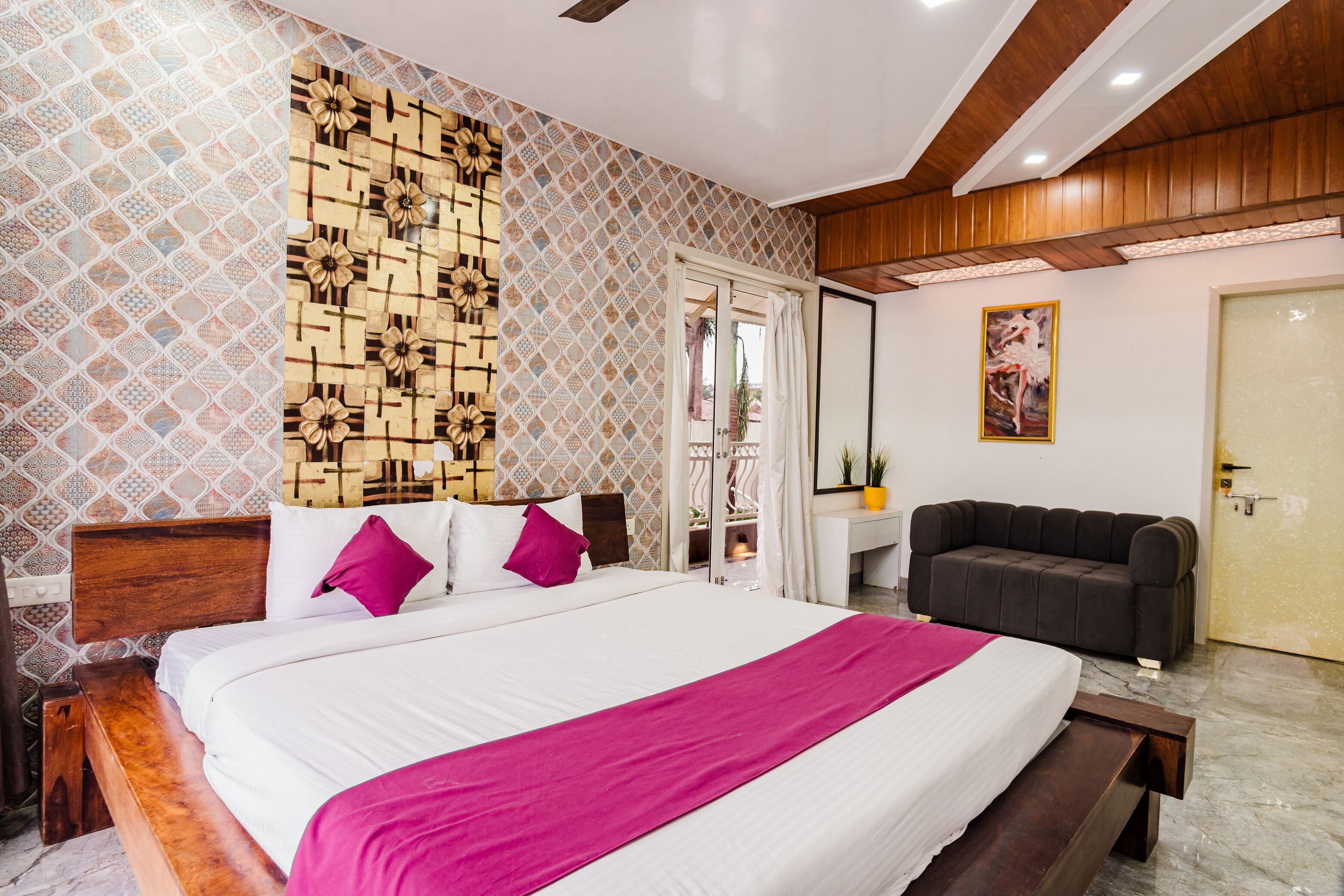 Deluxe Villa, Balcony, Garden View