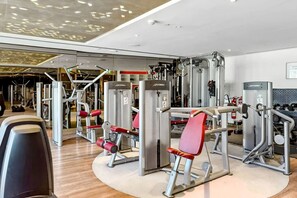 Fitness facility - FIRST CLASS | 2BR | Burj Khalifa View Elegance (Business Bay)