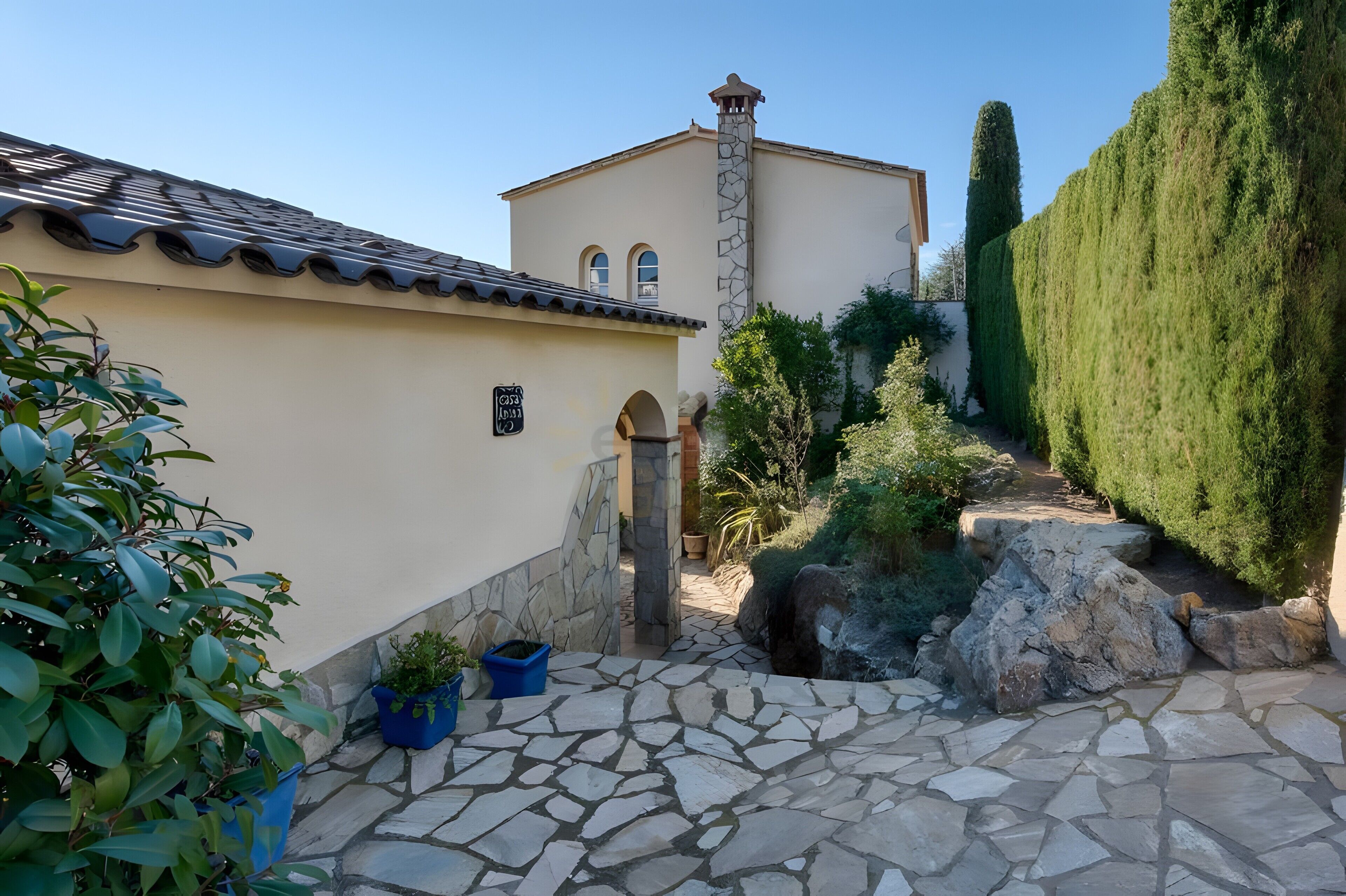 Enceinte de l’hébergement