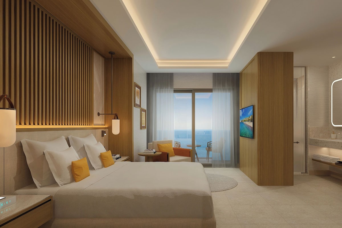 Comfort-Zimmer, Balkon, Meerblick