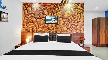 1 chambre, bureau, Wi-Fi gratuit, draps fournis