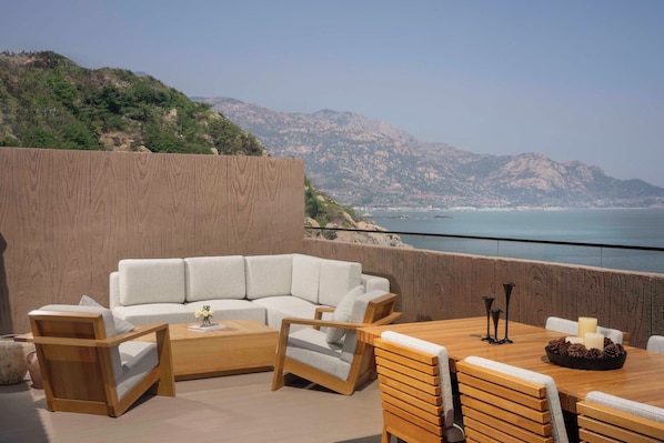 Suite Luxe, vue océan | Vue de la chambre