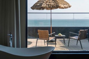 Luxury-Doppelzimmer, Meerblick | Ausblick vom Zimmer