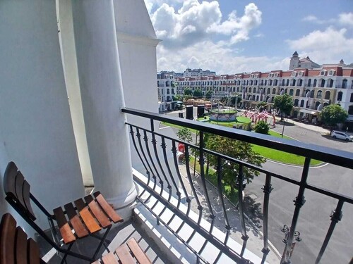 Room hotel suite with balcony and panoramic view in Phu Quoc