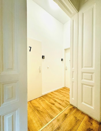 Exterior. Simple Private Room Steps from Augarten