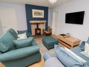 Fireplace - Linn Cottage, Bellingham (Hexham)