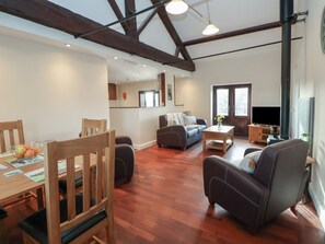 Living area - Quayside Apartment, in Nantwich. (Nantwich)