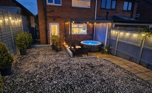 Bain à remous extérieur