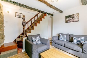 Fireplace - Weavers Cottage, Heptonstall (Hebden Bridge)