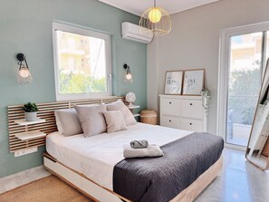 2 habitaciones, tabla de planchar con plancha, wifi y ropa de cama 